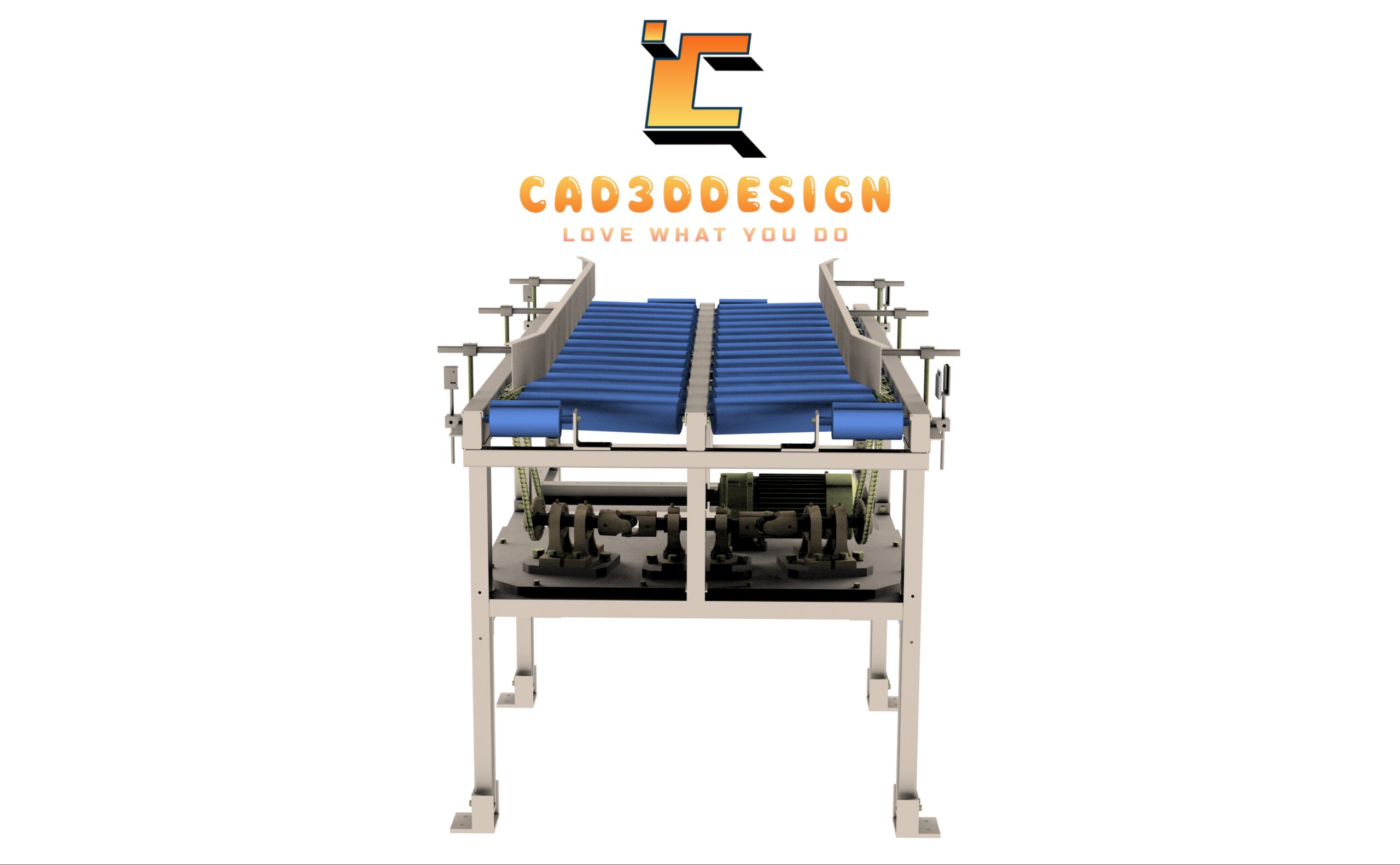 3d băng tải băng tải con lăn tập trung-3D roller conveyor concentrator