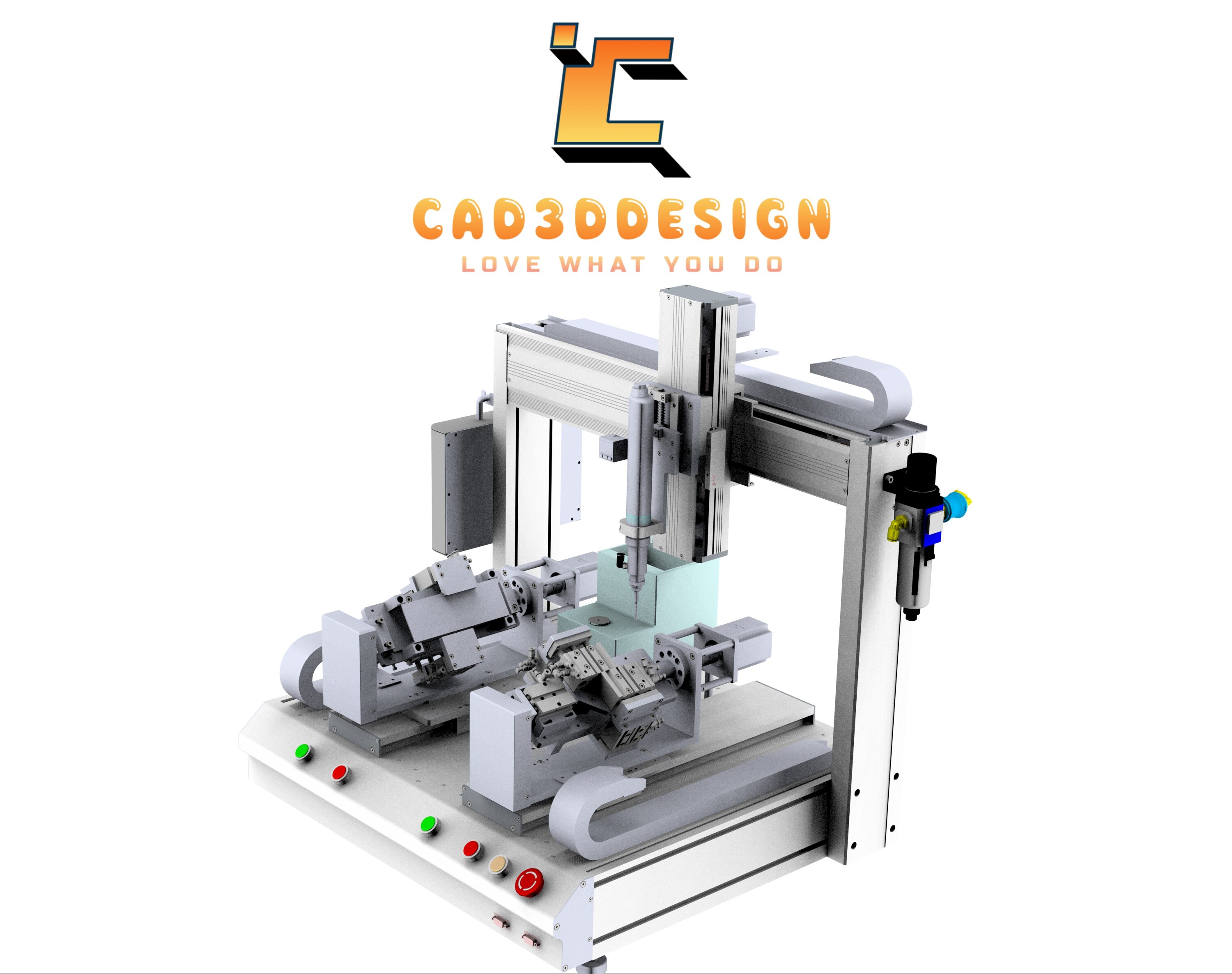 Bản vẽ thiết kế máy vặn vít tự động 2 trạm-Design drawings for a 2-station automatic screw driver