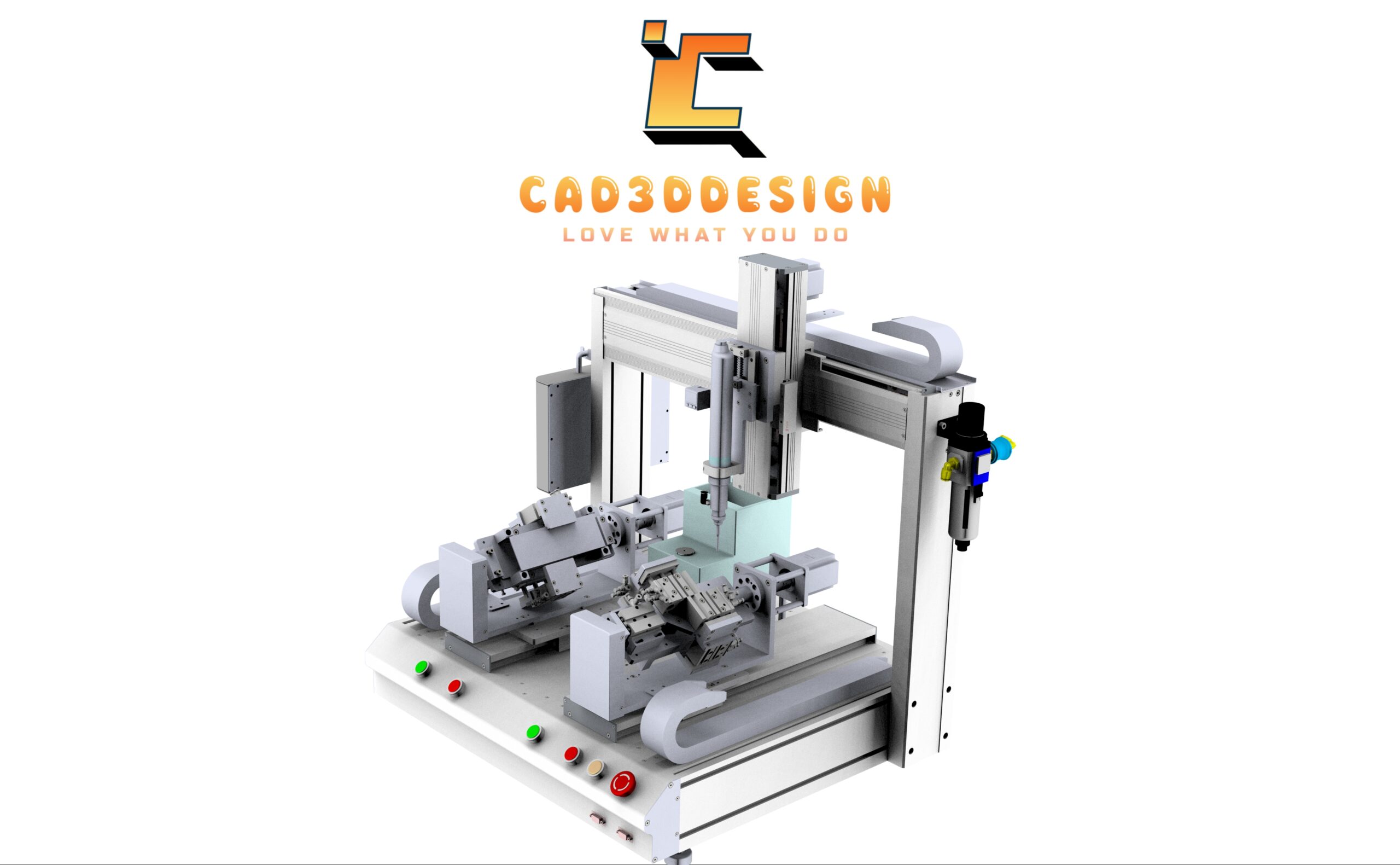 Bản vẽ thiết kế máy vặn vít tự động 2 trạm-Design drawings for a 2-station automatic screw driver