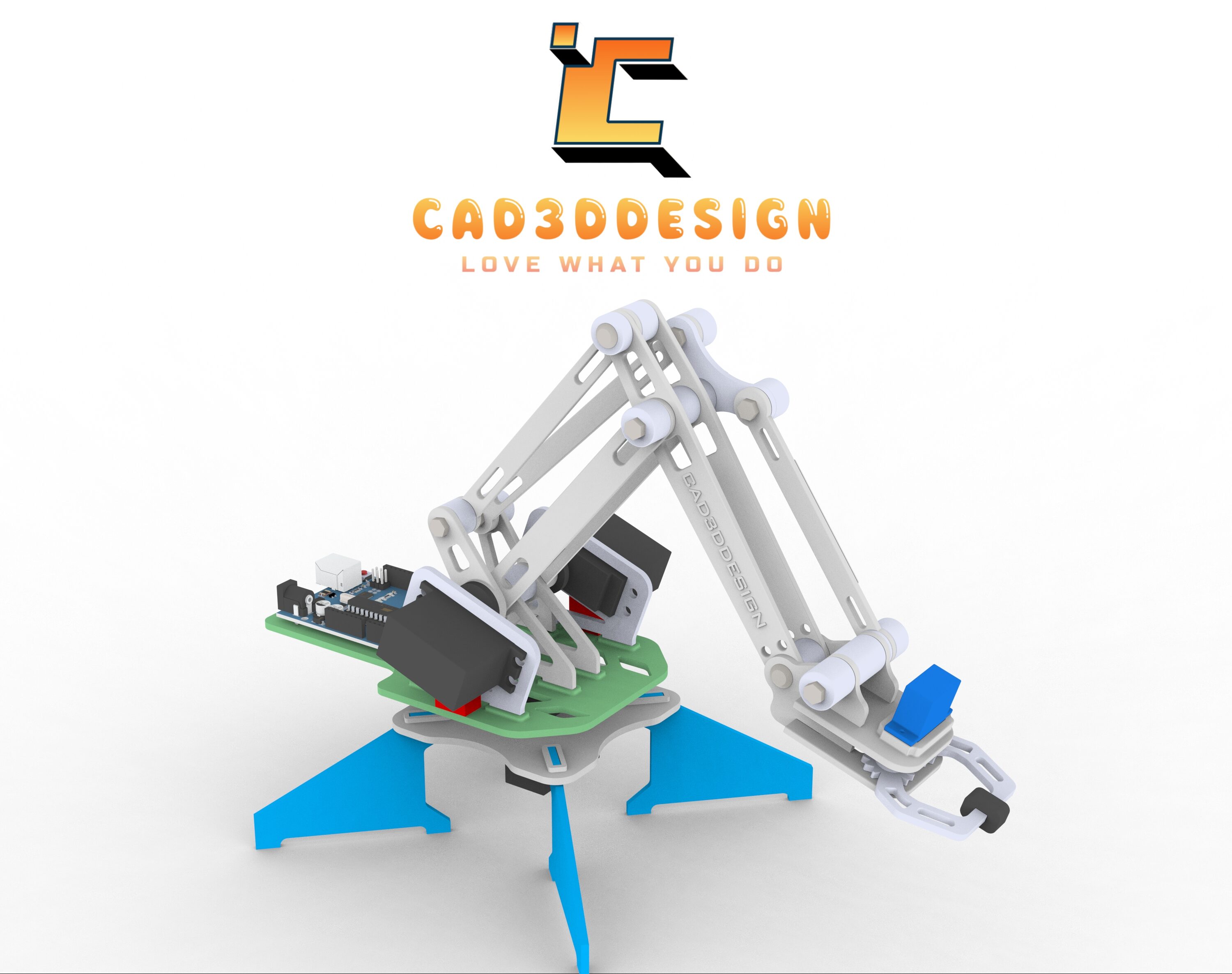 File thiết kế 3d đồ án robot gắp hàng-3D design file for a robotic picking machine project