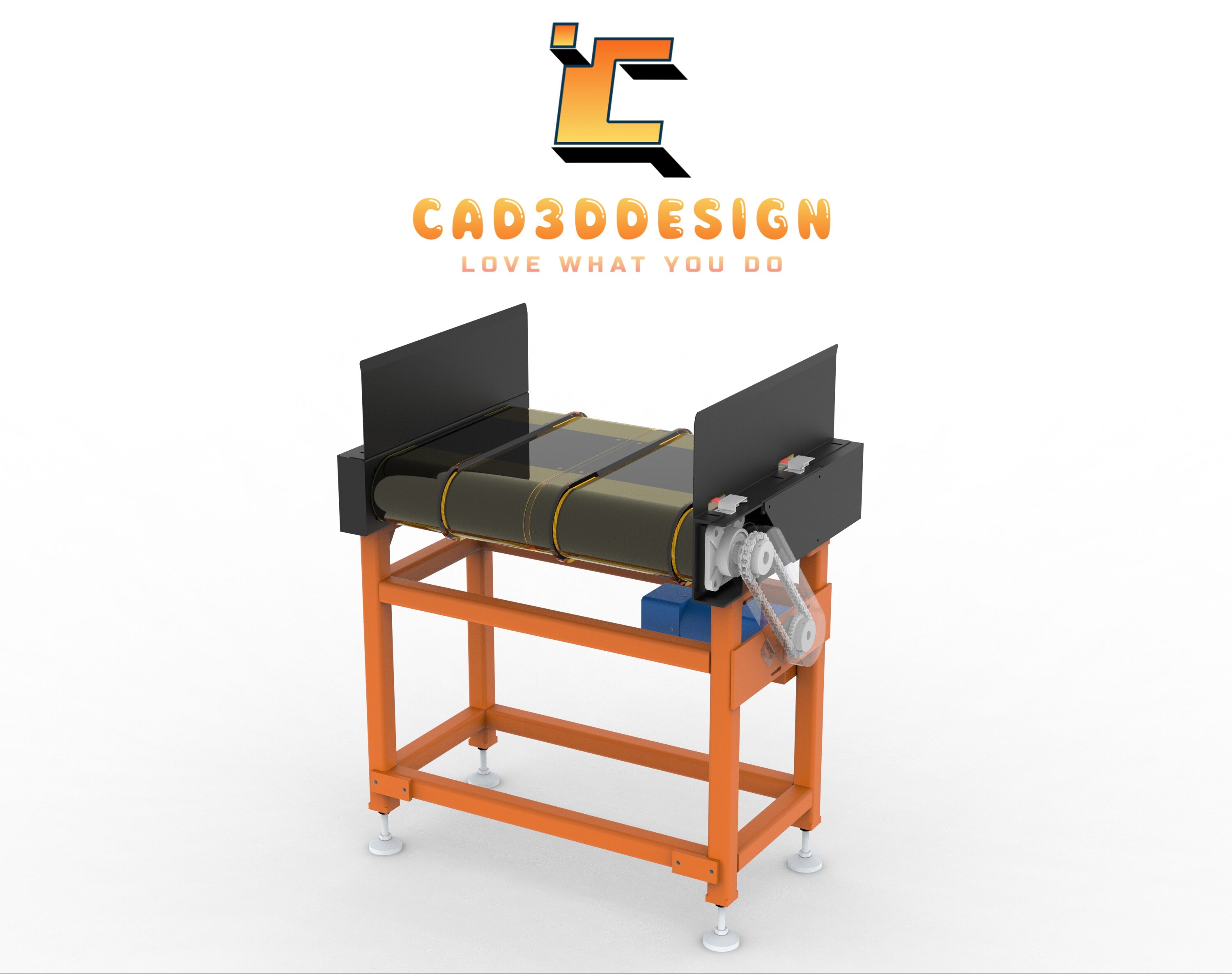 PVC conveyor belt drawing with positioning grooves-Bản vẽ băng tải pvc có rảnh định vị