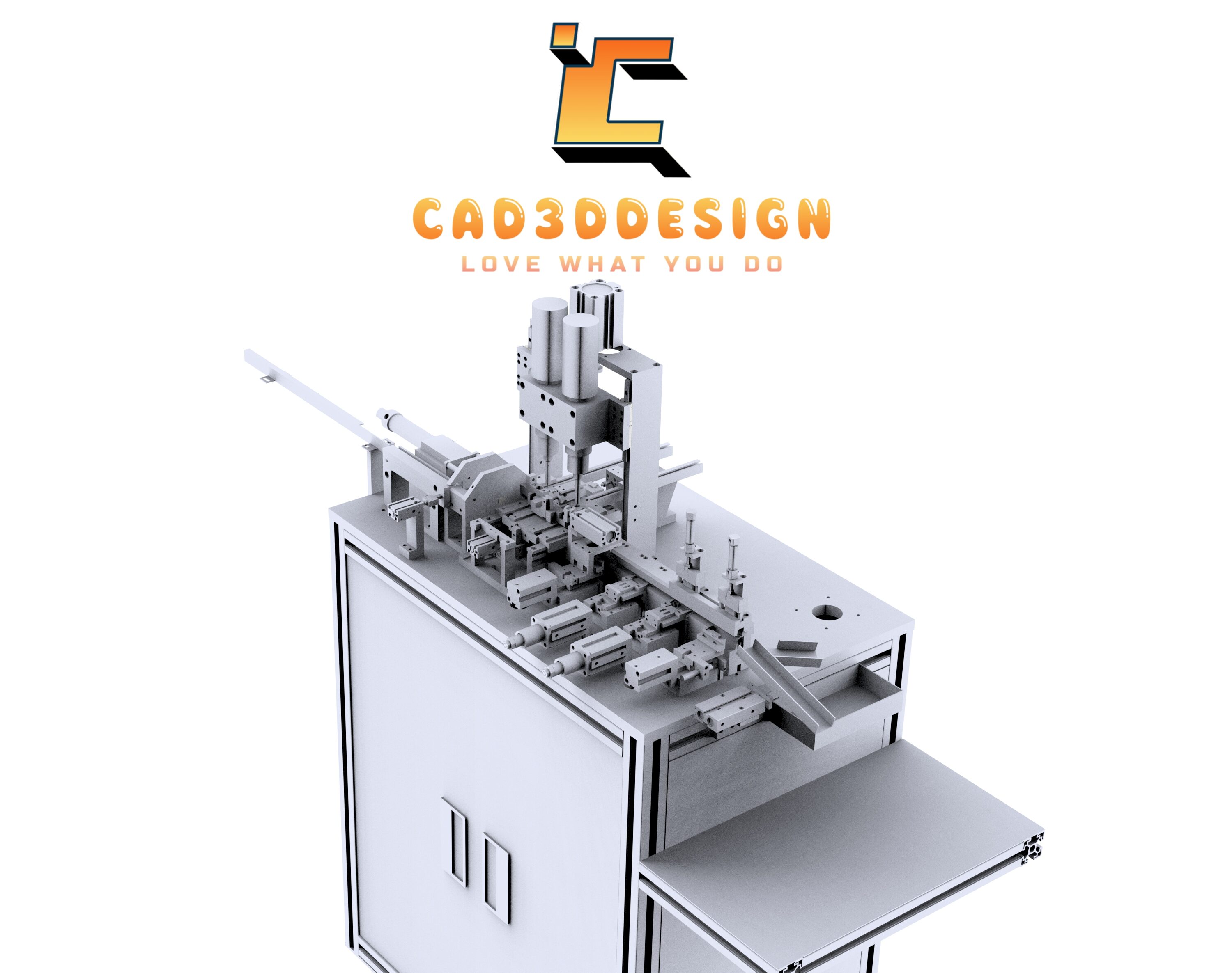 Bản vẽ thiết kế máy bắn vít tự động lắp đầu nối val-Automatic Screw Driving Machine Design for Valve Connector Assembly