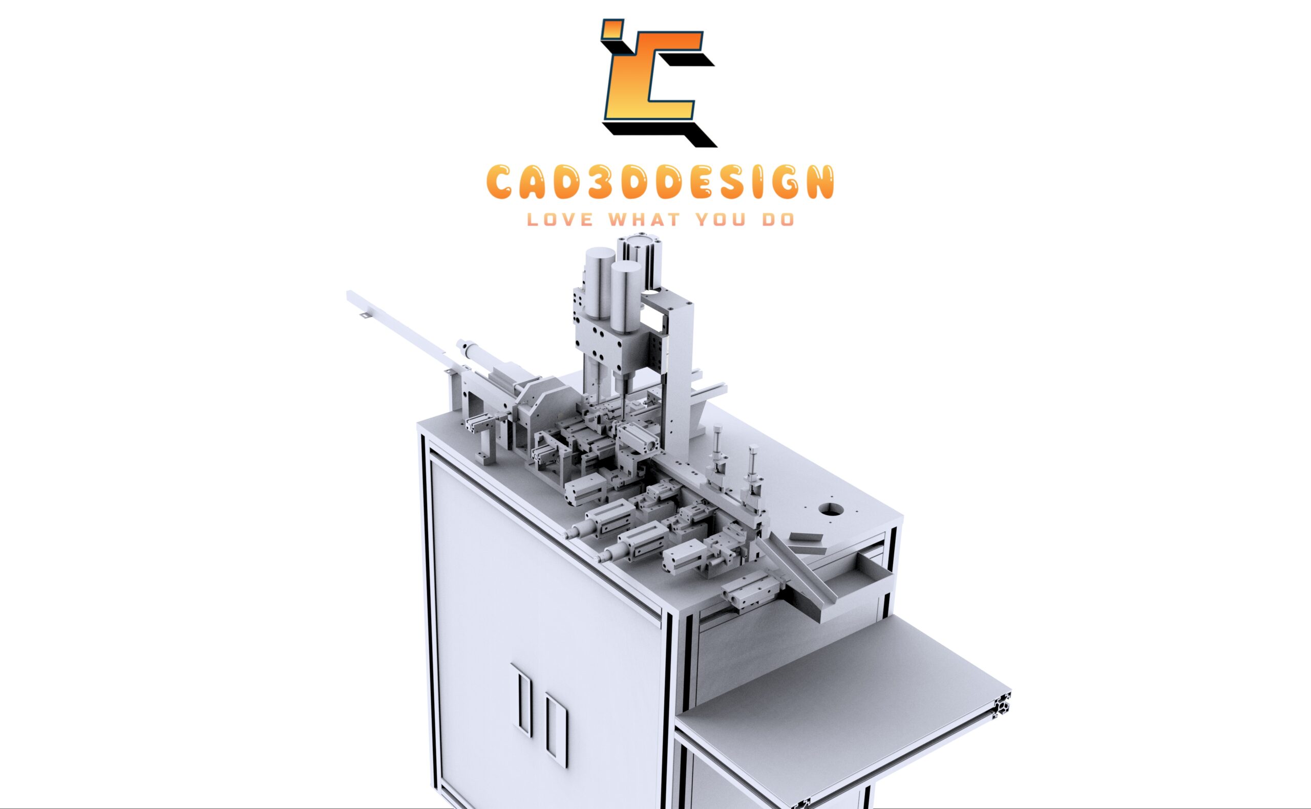 Bản vẽ thiết kế máy bắn vít tự động lắp đầu nối val-Automatic Screw Driving Machine Design for Valve Connector Assembly
