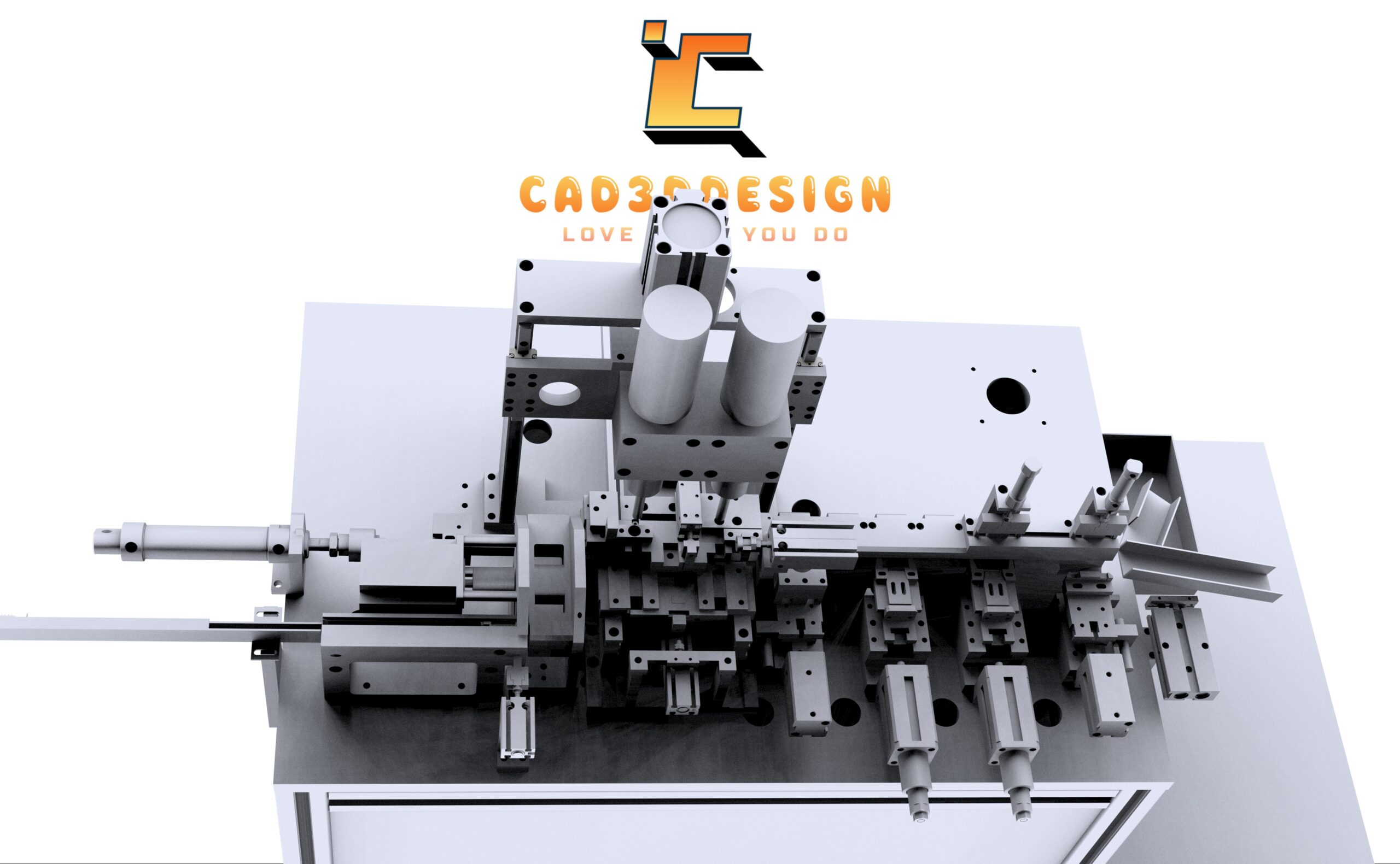 Bản vẽ thiết kế máy bắn vít tự động kết nối sản phẩm-Automatic Screw Driving Machine Design for Product Assembly.3